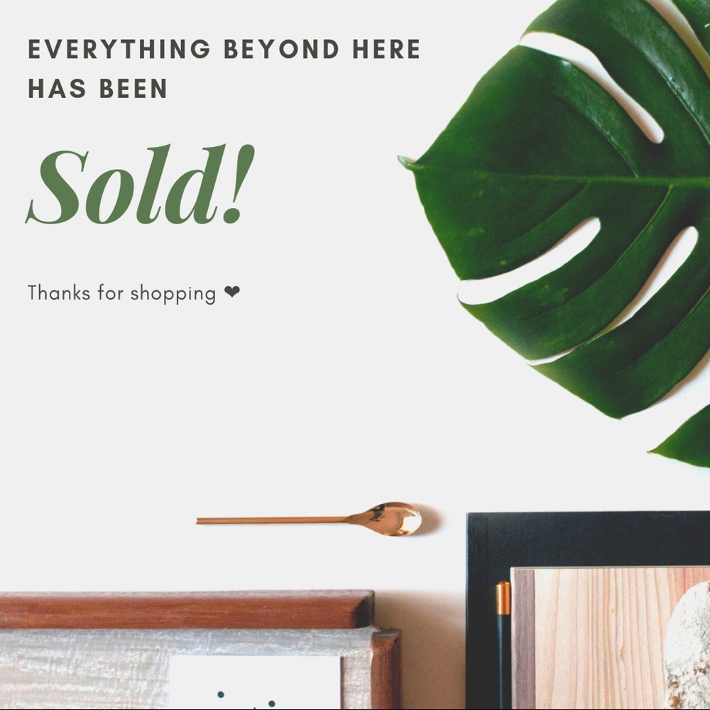 Thanks for shopping my closet!